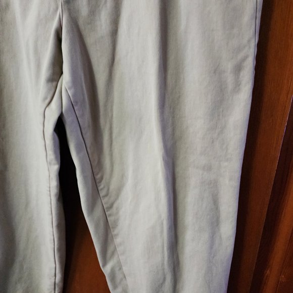 Men's 38x34 Natural Fit Tan L.L. Bean Double L Flannel Lined Jeans - Picture 4 of 10